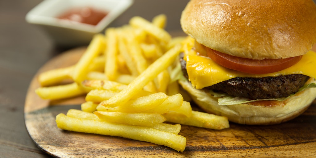 Put a Burger on the Tray